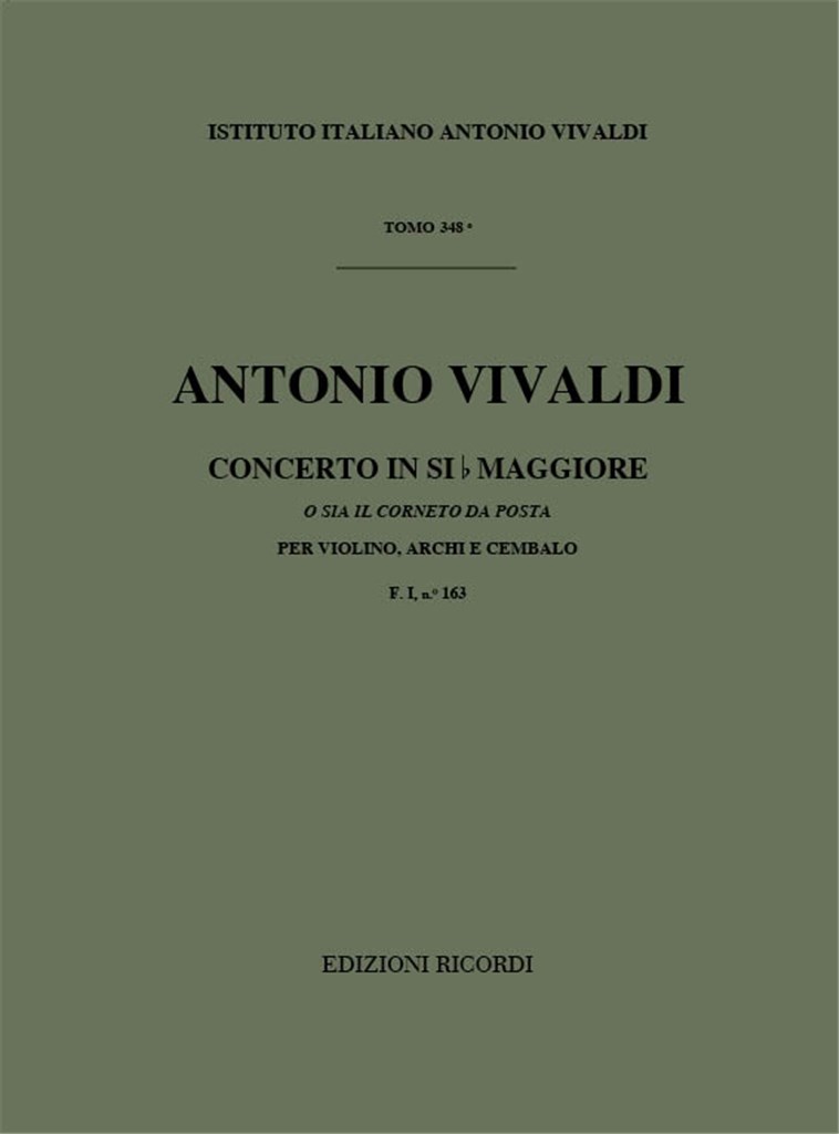 Concerto in Si b Maggiore (B flat Major)RV 363